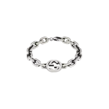 Браслет Gucci Interlocking из серебра