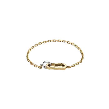 Браслет Gucci Link to love из желтого и белого золота