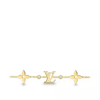 БРАСЛЕТ IDYLLE BLOSSOM MONOGRAM, ЖЕЛТОЕ ЗОЛОТО И БРИЛЛИАНТЫ Louis Vuitton, золотой