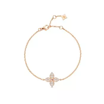 Браслет Idylle Blossom, розовое золото и бриллианты Louis Vuitton, розовый