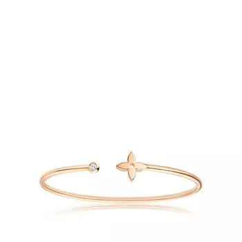 Браслет Idylle Blossom Twist, розовое золото Louis Vuitton, розовый