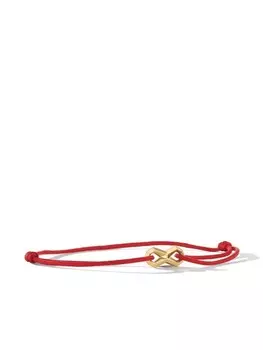 Браслет Infinity Link с подвеской из желтого золота David Yurman, золотой