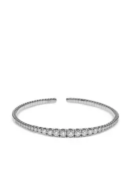 Браслет из белого золота с бриллиантами Jewels Aficionado, серебяный