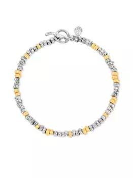 Браслет из бусин DOWER AND HALL, серебяный