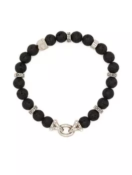 Браслет из бусин Ferragamo, черный
