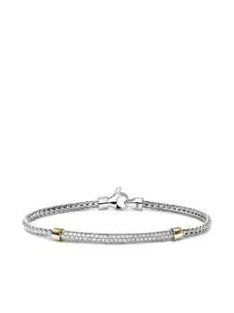 Браслет из плетеной цепи John Hardy, серебяный