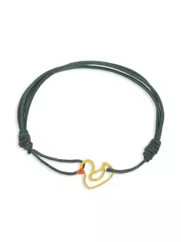 Браслет из шнура Aliita Patito, зеленый