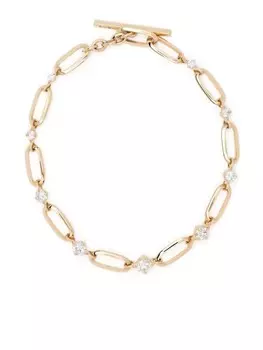 Браслет из желтого золота с бриллиантами Lizzie Mandler Fine Jewelry, золотой