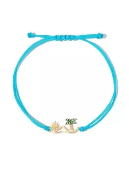 Браслет из желтого золота с бриллиантами Yvonne Lon, золотой