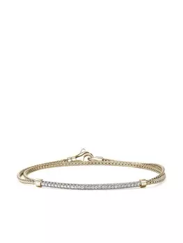 Браслет JH Essential из желтого золота 14 карат с бриллиантами John Hardy, золотой