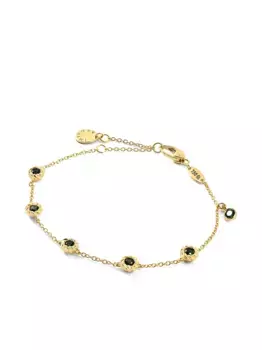 Браслет Joy из желтого золота с бриллиантами и турмалином Brumani, золотой