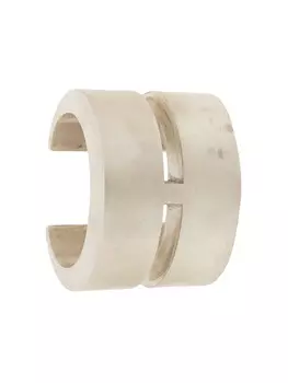Браслет-кафф Crescent Crevice Parts of Four, серебряный