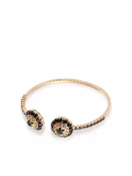 Браслет-кафф Family из желтого золота с сапфирами DOLCE & GABBANA, золотой