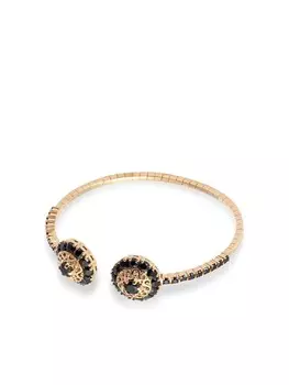 Браслет-кафф Family из желтого золота с сапфирами Dolce & Gabbana, золотой