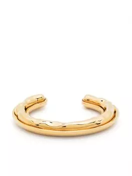 Браслет-кафф Jil Sander, золотой