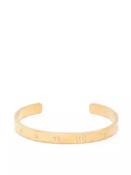 Браслет-кафф Numerical с гравировкой MAISON MARGIELA, золотой