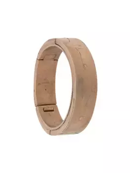 Браслет-кафф Sistema с эффектом потертости Parts of Four, металлик