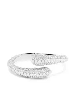 Браслет-кафф Sublima Swarovski, серебяный