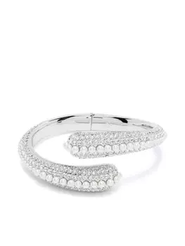 Браслет-кафф Sublima Swarovski, серебряный