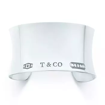 Браслет-кафф Tiffany & Co. Tiffany 1837, серебро