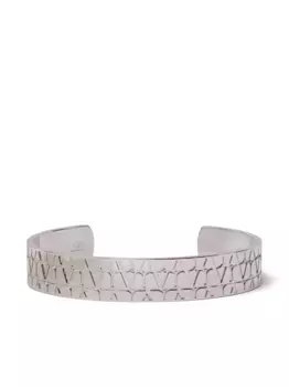 Браслет-кафф Toile Iconographe VALENTINO GARAVANI, серебяный