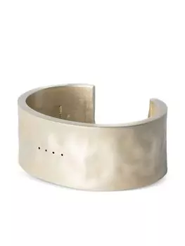 Браслет-кафф Ultra Reduction Parts of Four, серебряный