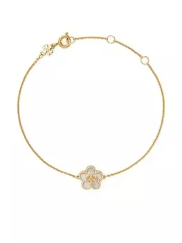 Браслет Kira Flower Tory Burch, золотой