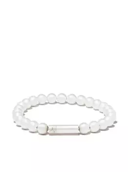 Браслет Le 47 с бусинами Le Gramme, серебяный