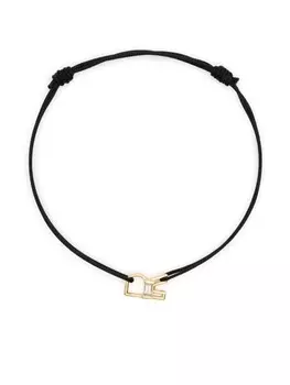 Браслет Letra R из желтого золота с аметистом Aliita, золотой