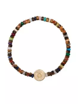 Браслет Light of the Majestic из желтого золота с бусинами LUIS MORAIS, мультиколор