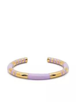 Браслет-манжета Positano с открытым ремешком Aurelie Bidermann, золотой