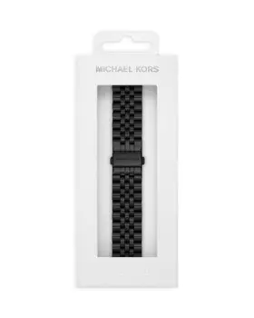 Браслет Michael Kors Apple Watch из нержавеющей стали, черный
