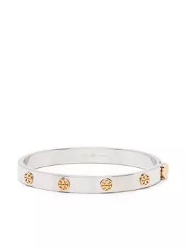 Браслет Miller Stud Tory Burch, серебряный