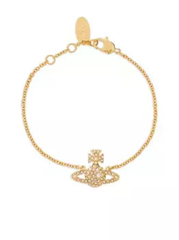 Браслет Natalina с кристаллами Vivienne Westwood, золотой