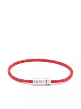 Браслет Nato с гравированным логотипом Le Gramme, красный