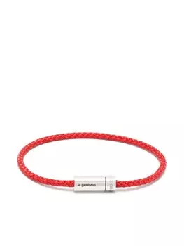 Браслет Nato с гравированным логотипом Le Gramme, красный