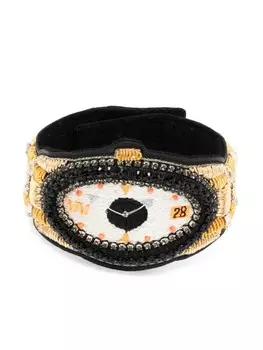 Браслет New Eyes с бусинами Walter Van Beirendonck, черный