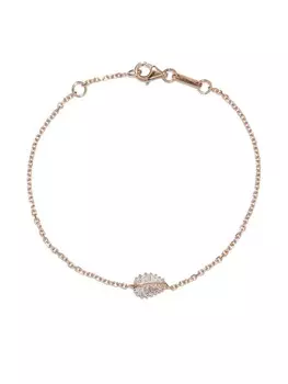 Браслет Palm Leaf с бриллиантами Anita Ko, розовый