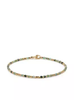 Браслет Percep из желтого золота с изумрудами MAOR, золотой