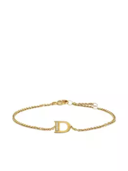 Браслет Petite Pav Initial из желтого золота с бриллиантами David Yurman, золотой