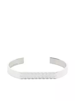 Браслет «Пирамида-гильош» Le Gramme, серебяный