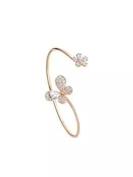 Браслет Pixie из розового золота с бриллиантами David Morris, розовый