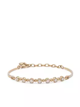Браслет Poppy Rae Pebble Row из желтого золота с бриллиантами Dana Rebecca Designs, золотой