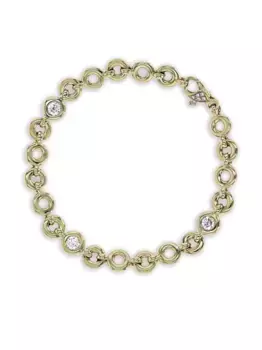 Браслет RockChain из желтого золота с бриллиантами Pragnell, золотой