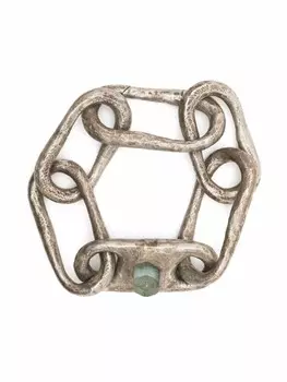 Браслет Roman Large Link Parts of Four, серебряный