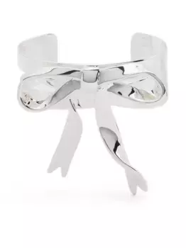Браслет с бантом Maje, серебяный