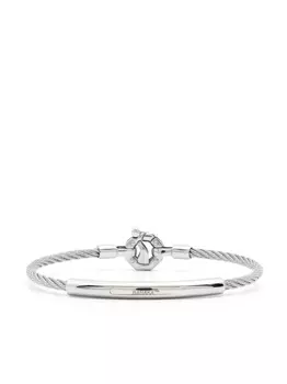 Браслет с бриллиантами Barak, серебряный