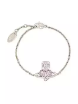 Браслет с декором Orb Vivienne Westwood, серебяный