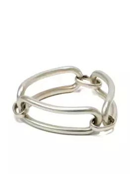 Браслет с гравированным логотипом Undercover, серебяный