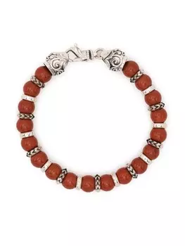 Браслет с гравировкой Emanuele Bicocchi, красный